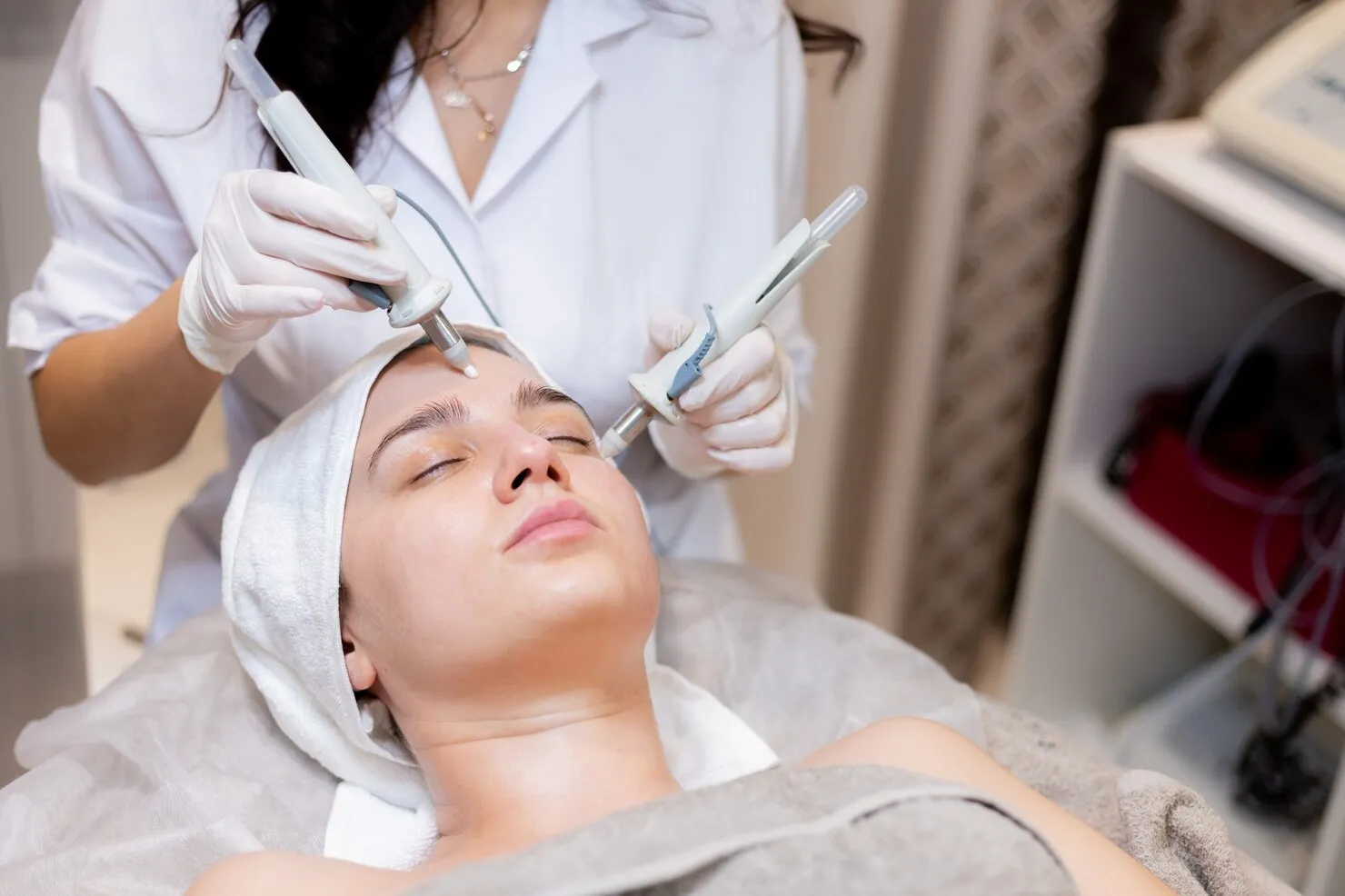 Skin treatment before after care at Devanshi Skin and Hair Clinic Vapi